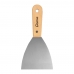 ESPATULA ACO INOX 10CM COM CABO DE MADEIRA CORTAG 
