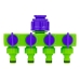 DISTRIBUIDOR AJUSTAVEL DE AGUA COM 4 DERIVACOES 1/2 X 3/4 PALISAD 