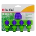 DISTRIBUIDOR AJUSTAVEL DE AGUA COM 4 DERIVACOES 1/2 X 3/4 PALISAD 