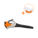 SOPRADOR STIHL A BATERIA BGA-30 127V 