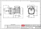 BOMBA THEBE APP-13 MONOFASICA 1CV 127/220V Autoaspirante