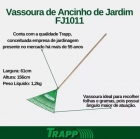 VASSOURA PLASTICA VERDE COM CABO TRAPP FJ-1011