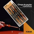 JOGO DE CHAVE FENDA/PHILLIPS 06 PECAS FOXLUX